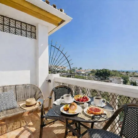 Apartment Luna Del Faro Vii- Seaview Terrace In Mijas By Budha