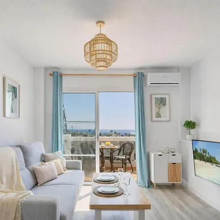 Apartment Luna Del Faro Vii- Seaview Terrace In Mijas By Budha