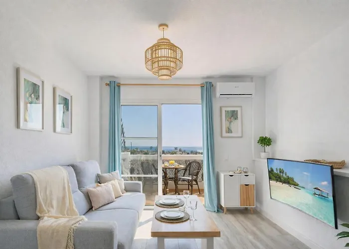 Apartment Luna Del Faro Vii- Seaview Terrace In Mijas By Budha